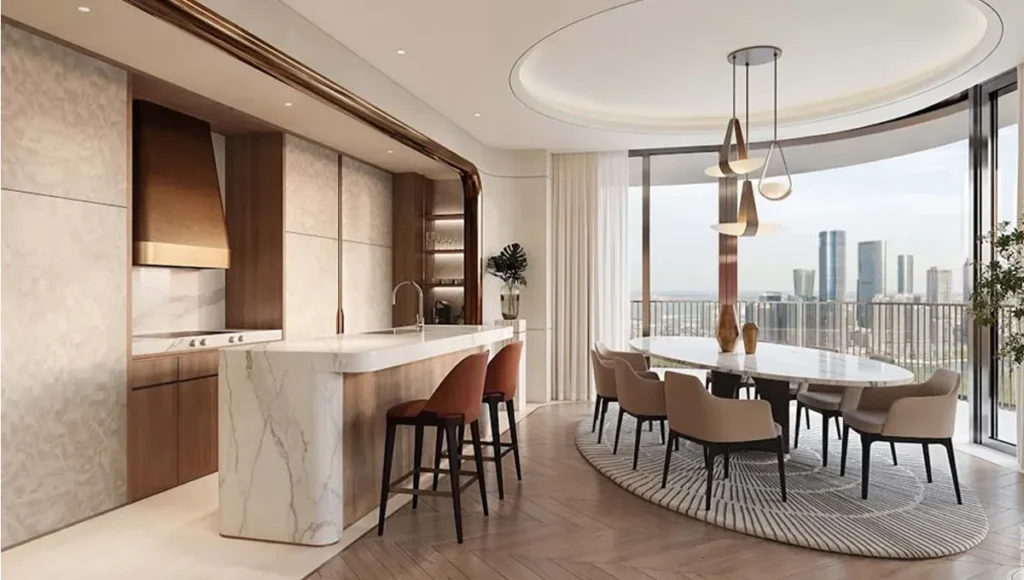 Kitchen of The St Regis Residences