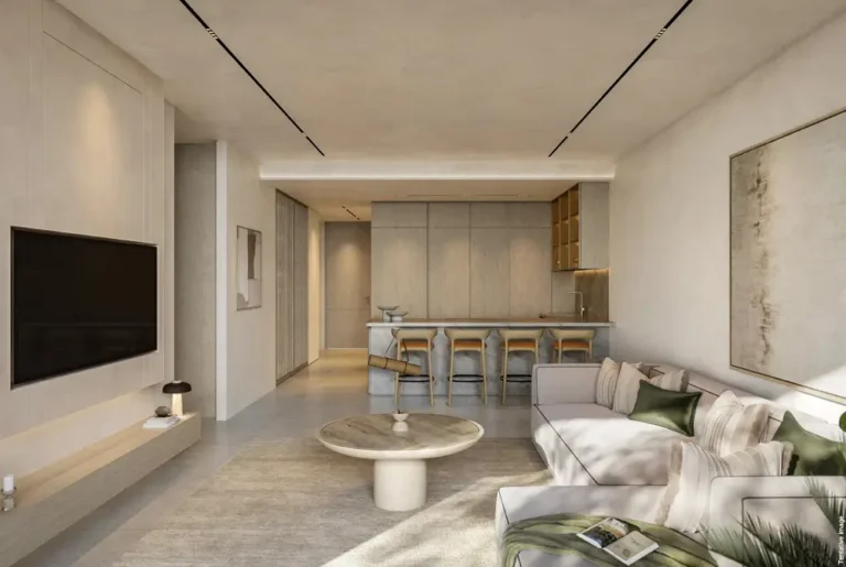 Living Area of Soma Residences