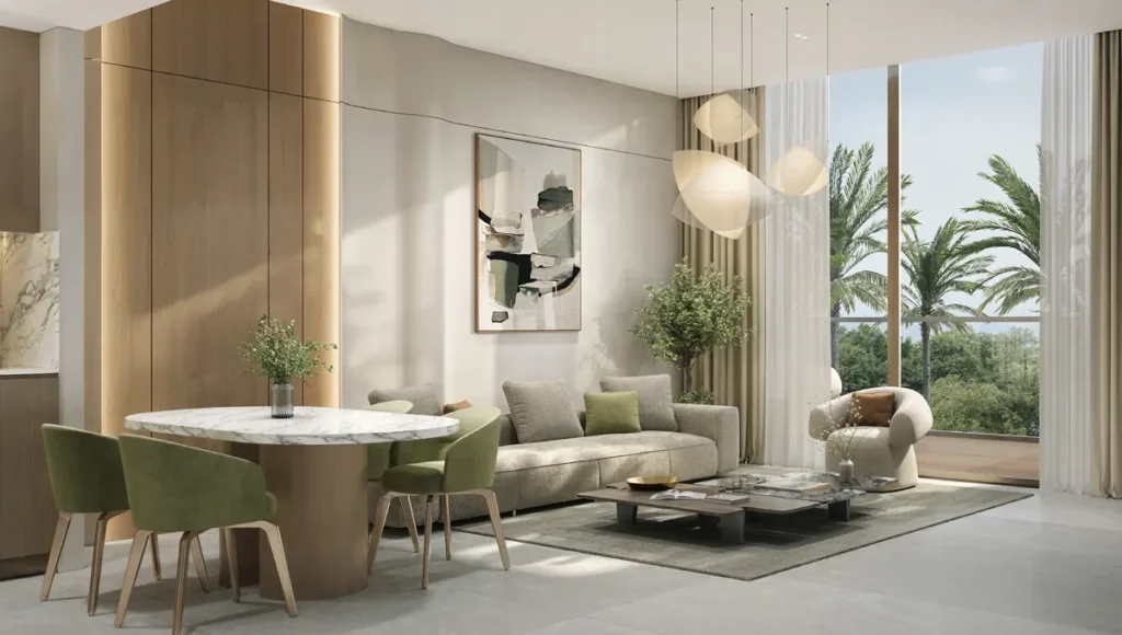 Living Area of The Tides