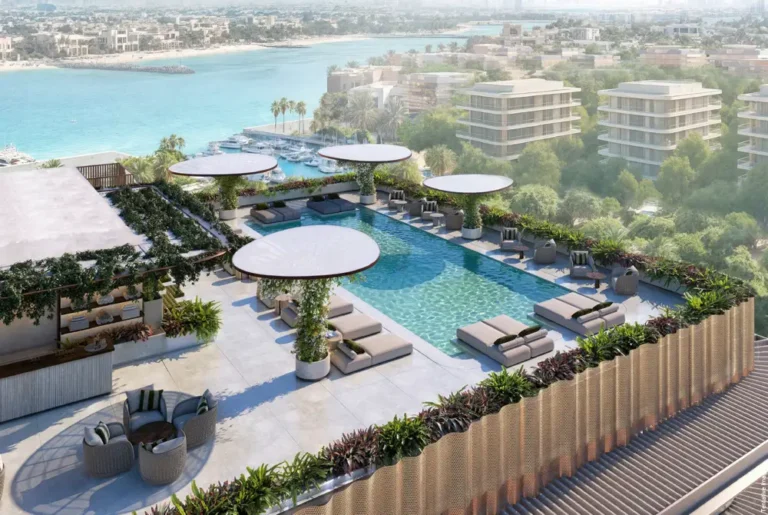 Pool Aerial View of Soma Residences