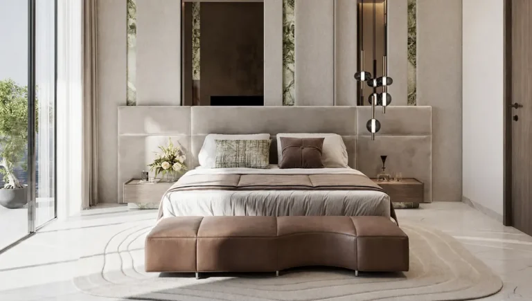 bedroom of Maserati island