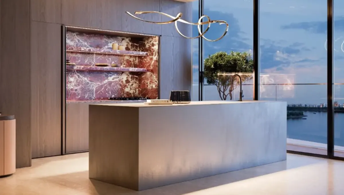 kitchen of Lia Residences