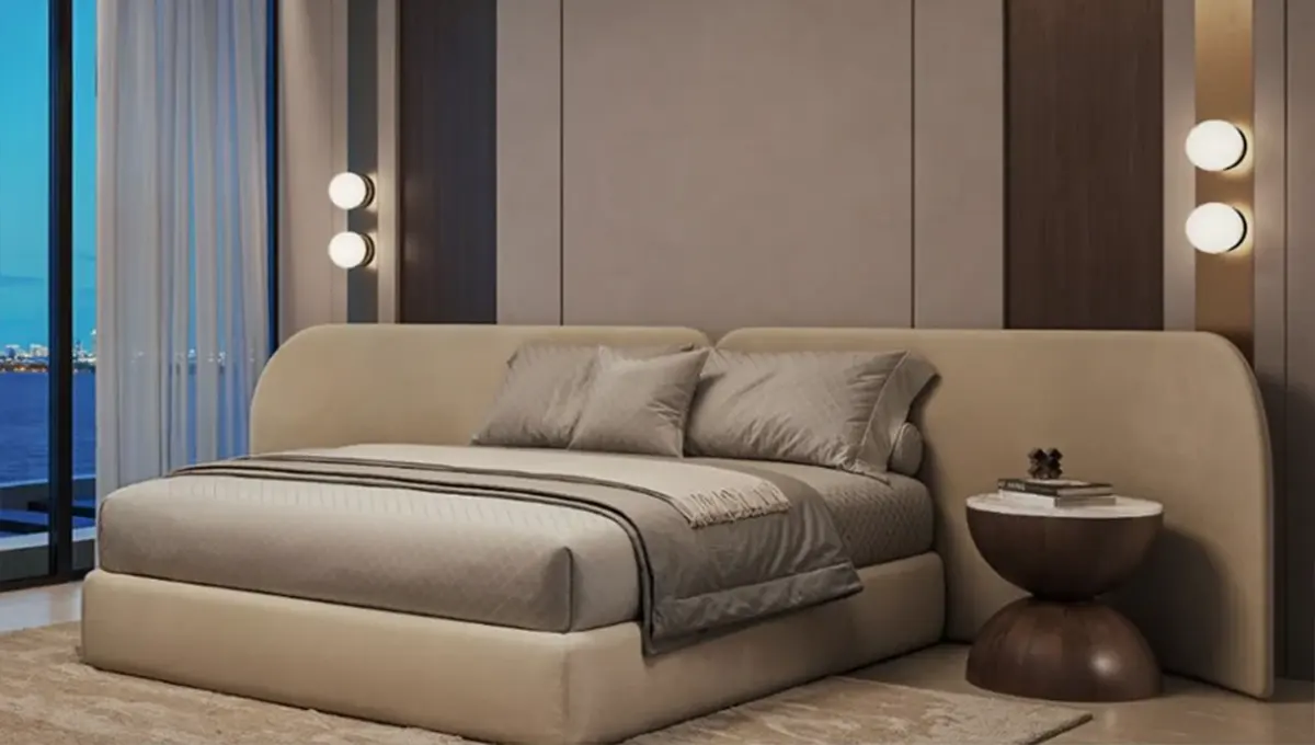 master bedroom of Lia Residences