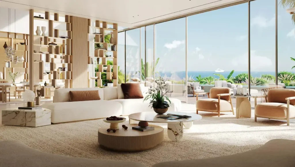 spacious living of Bay Estate Verda