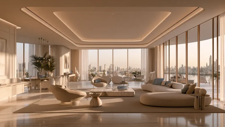 spacious living of Maserati island
